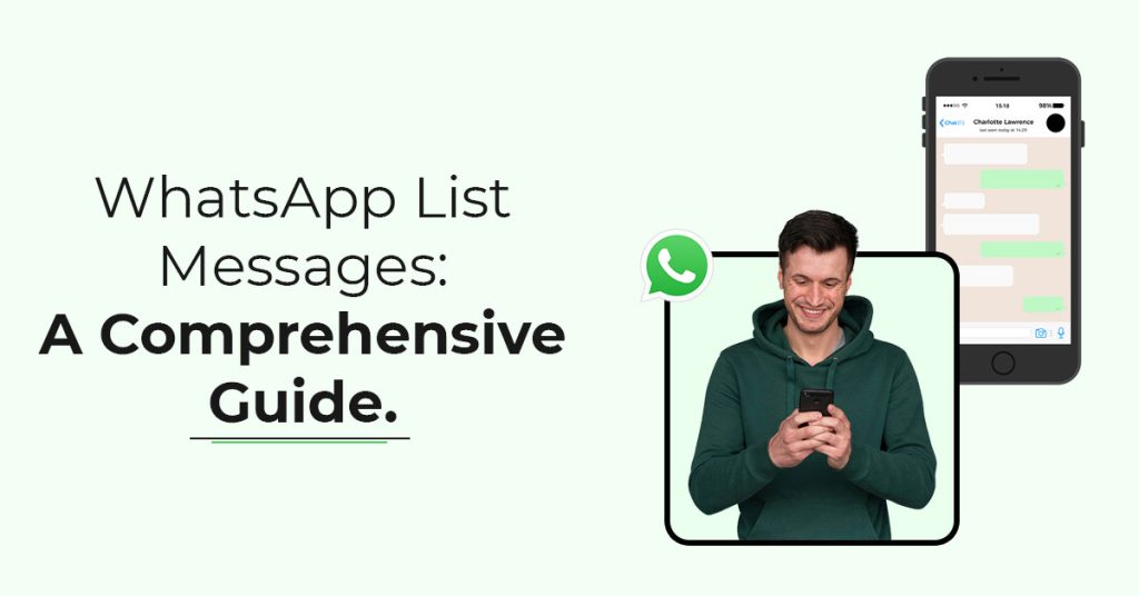 WhatsApp List Messages: A Comprehensive Guide.