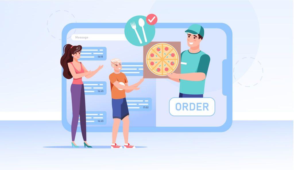 Restaurant chatbot as a virtual assistant to help people.