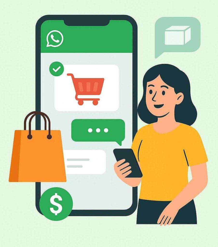 Why use WhatsApp for online store.