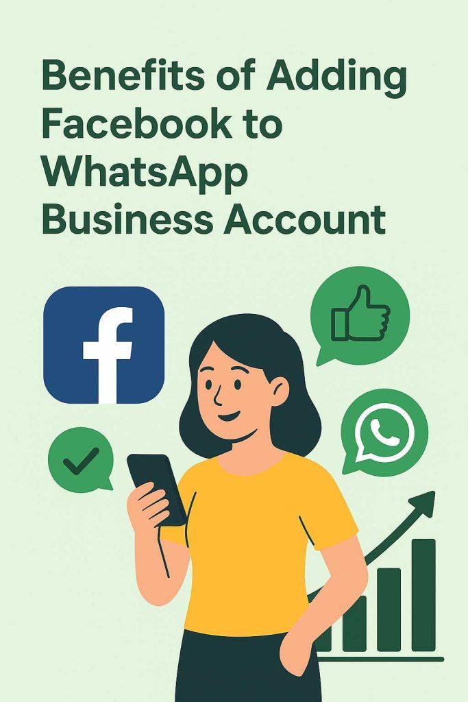 Benefits of Adding Facebook to WhatsApp Business Account.