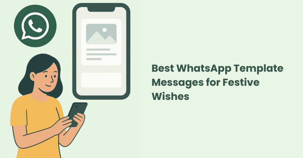 WhatsApp Template Messages for festive wishes.