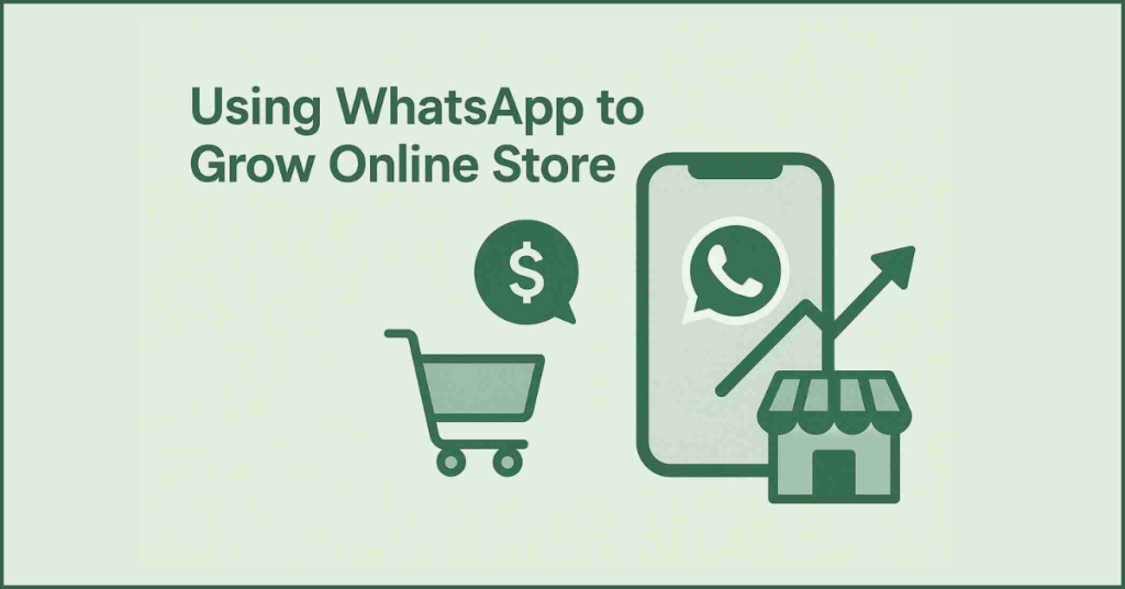 Using WhatsApp to grow Online store.
