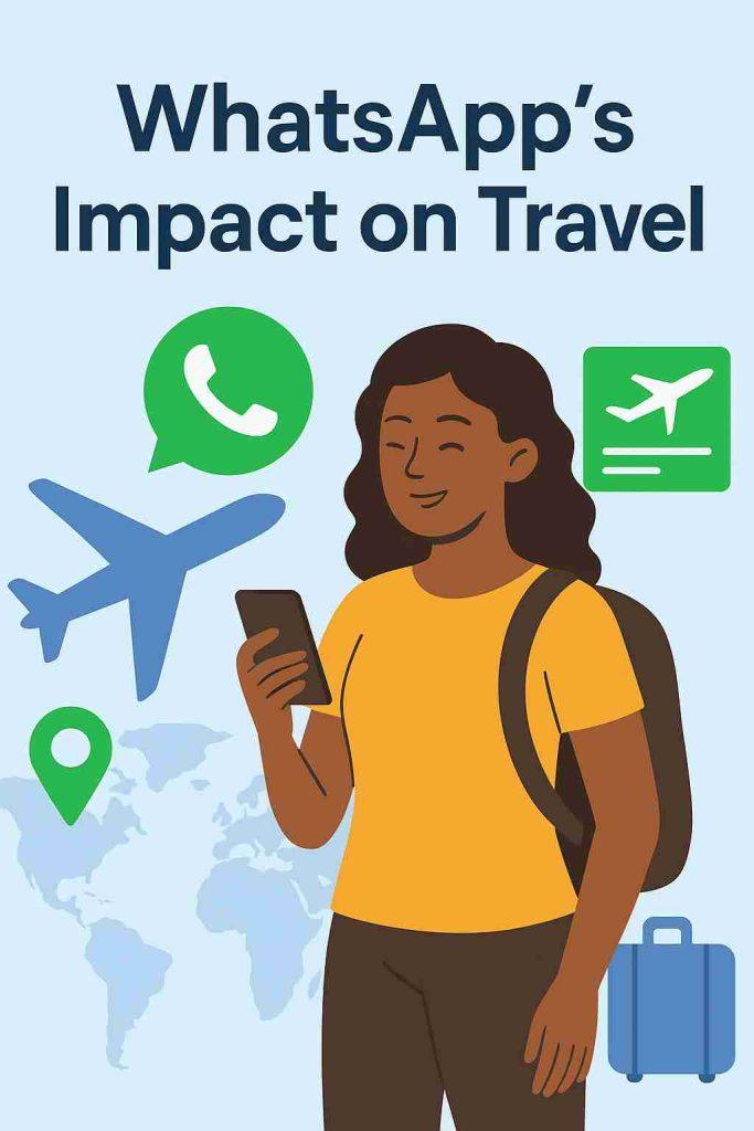 Using WhatsApp for solving holiday queries and booking in travel industry.