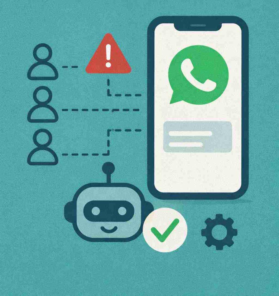 WhatsApp gaps in broadcast campaigns overcomed by Botbuz Chatbot.