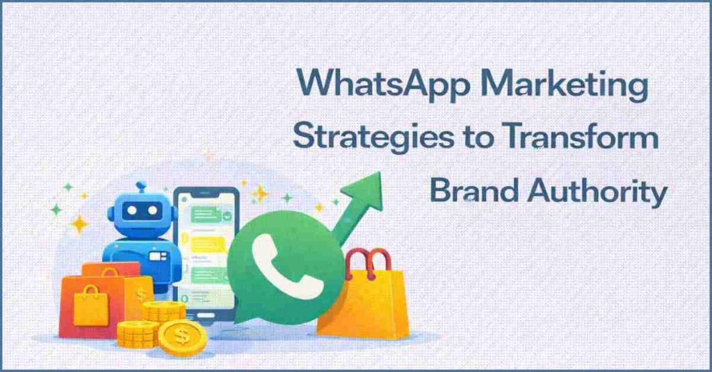 Improving brand authority through various WhatsApp Marketing strategies.