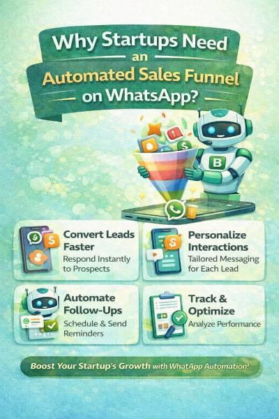 Why Start ups Need an Automated Sales Funnel on WhatsApp?