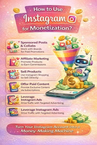 How to Use Instagram for Monetization ?