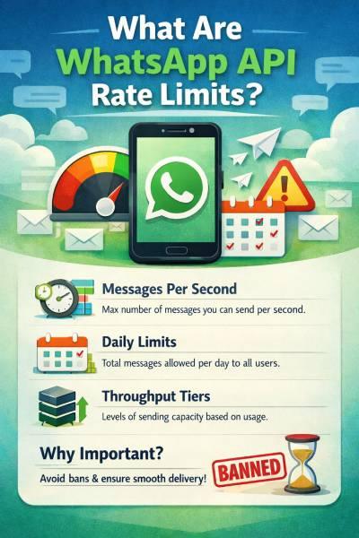 What are WhatsApp API Rate Limits?