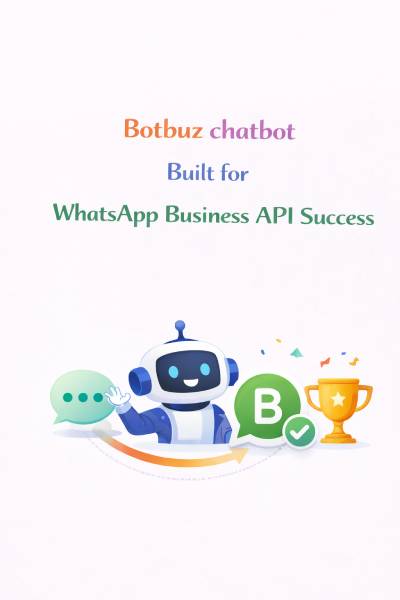 Botbuz Chatbot built for WhatsApp Business API Services.