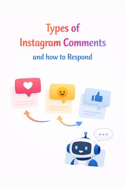 Types of Instagram Comments and how to respond it.