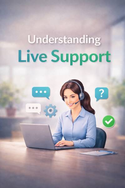Understanding live support.
