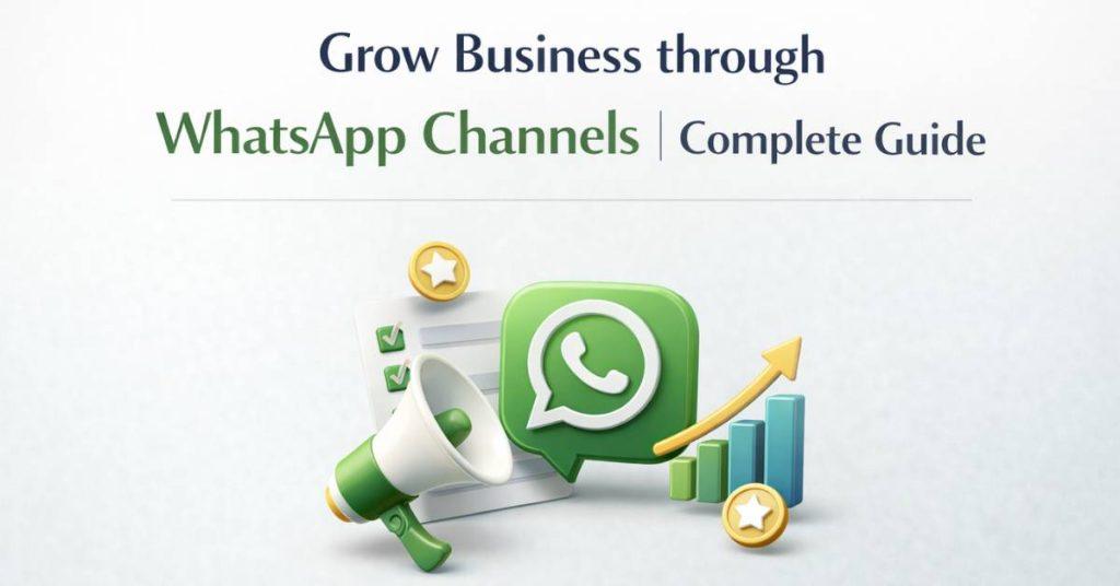 Growing Business through WhatsApp Channels.