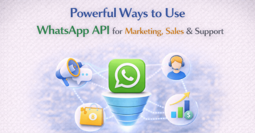 Using WhatsApp API for Marketing, Sales and Support.