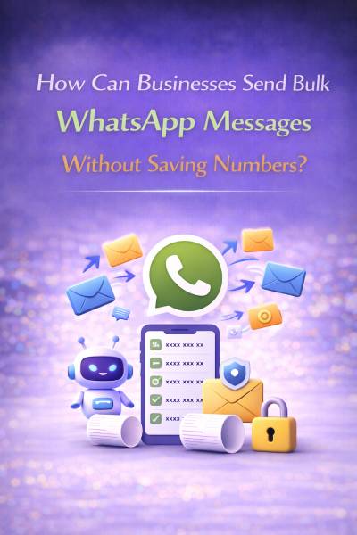 How Can Businesses Send Bulk WhatsApp Messages Without Saving Numbers?