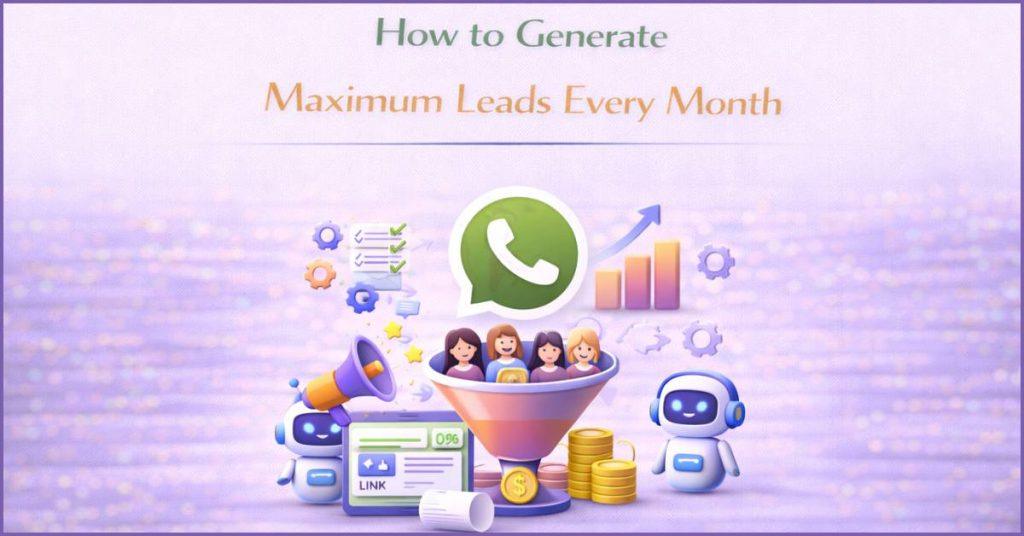 How to Generate maximum leads every month?