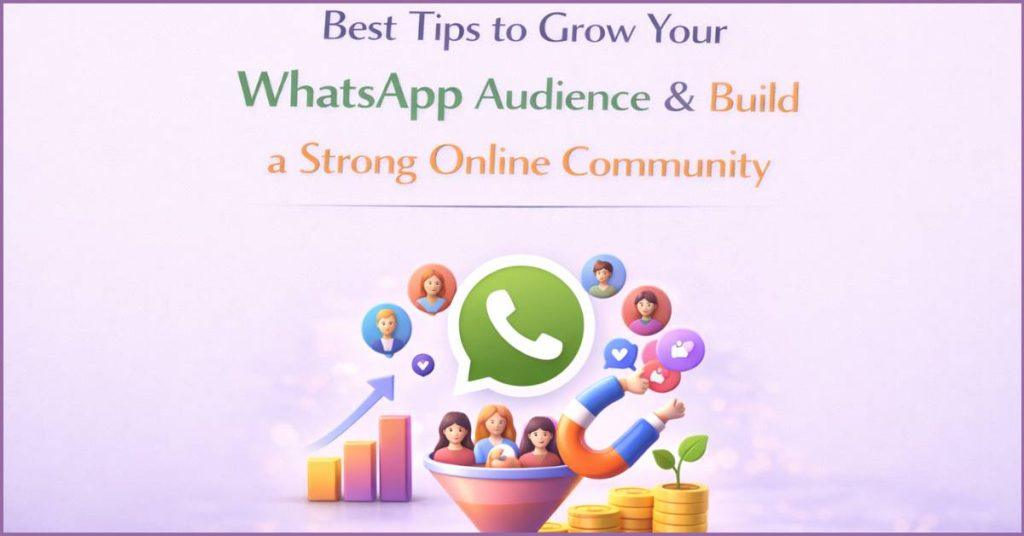 Best tips to grow WhatsApp Audience.