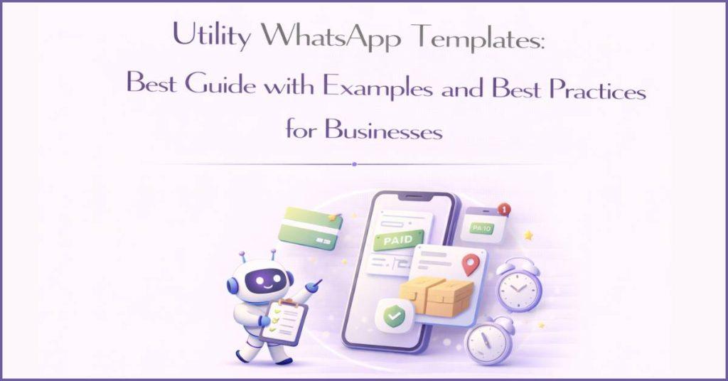 Essential Utility WhatsApp Templates.
