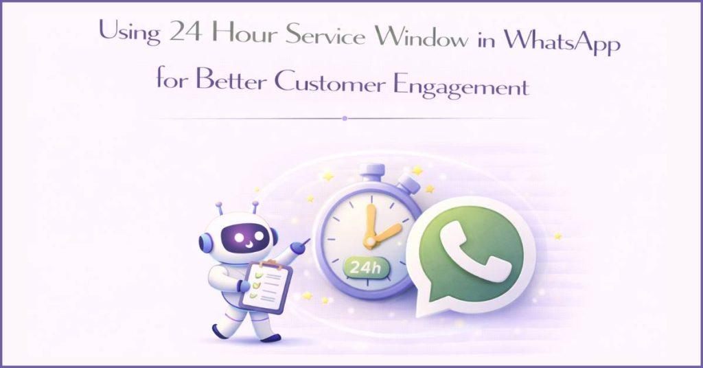 Businesses using 24-hour service window for better customer engagement.
