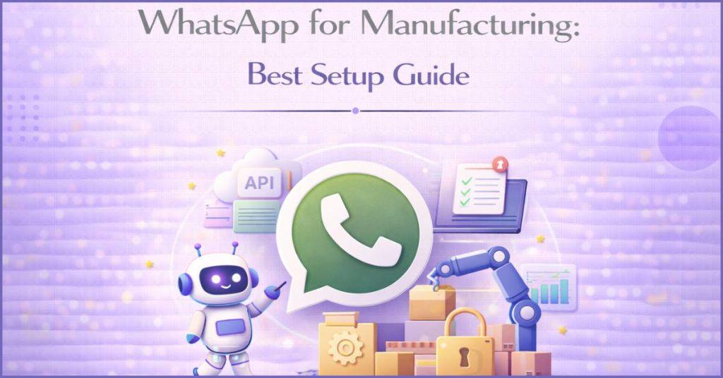 WhatsApp For Manufacturing : Best Setup Guide.