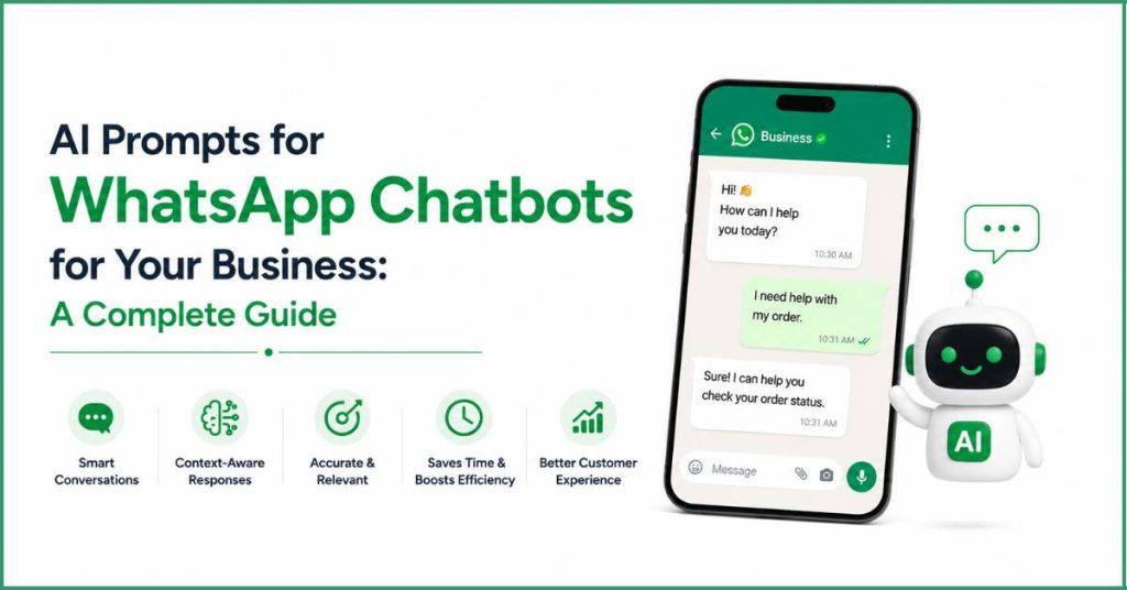 AI Prompts for WhatsApp Chatbot : Best Guide.