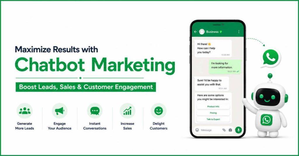 Maximize Results with Chatbot Marketing | Boost Leads, Sales & Customer Engagement.