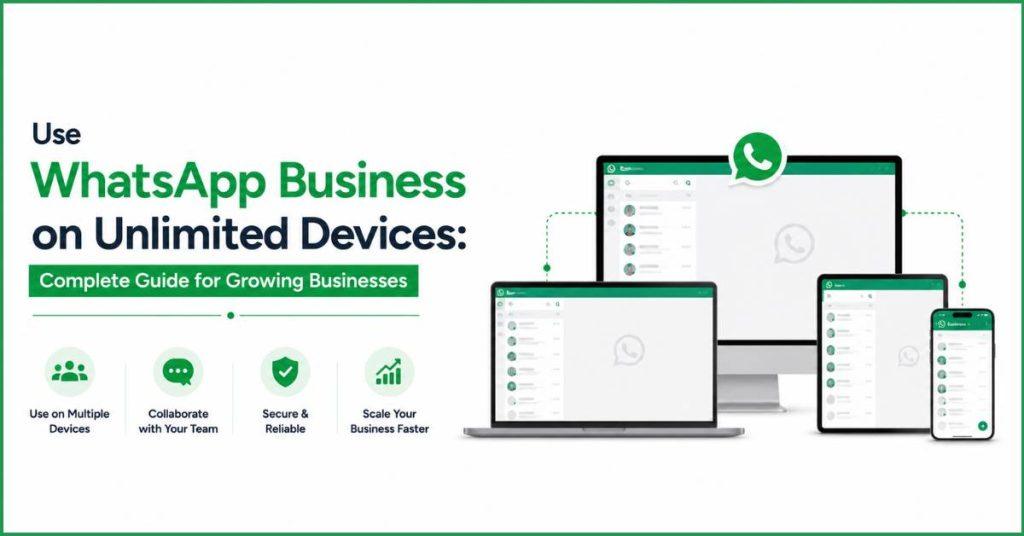 Using WhatsApp Business on multiple devices.