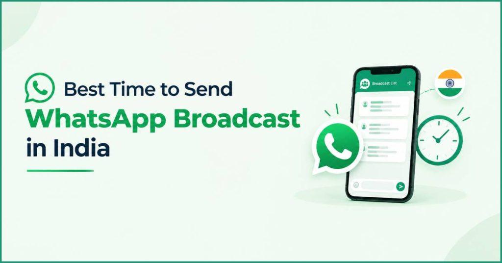 Best time to send WhatsApp Broadcast.