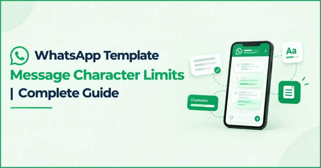 WhatsApp Template Message character limits.