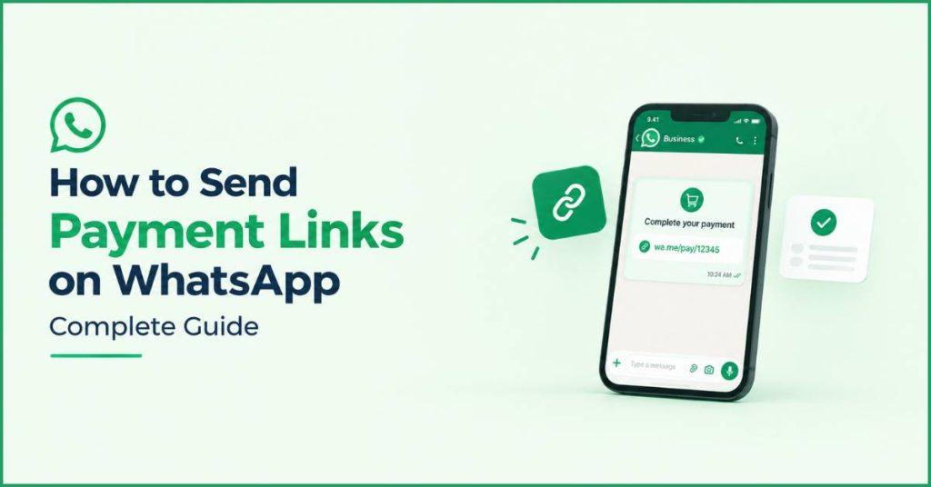 How to send payment links on WhatsApp?